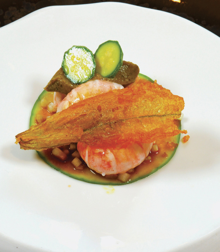 Fraîcheur de langoustines