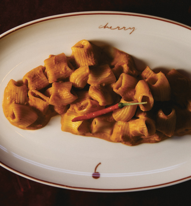 Pâtes Dolce Vita à la vodka