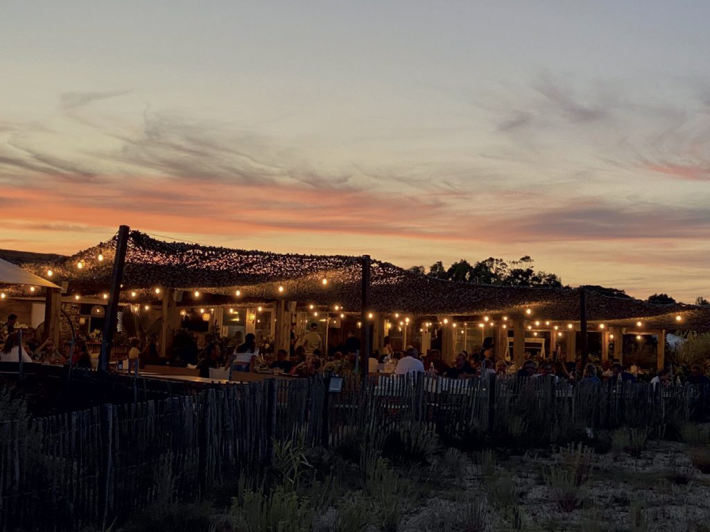 Dîner sous les étoiles de Pampelonne
