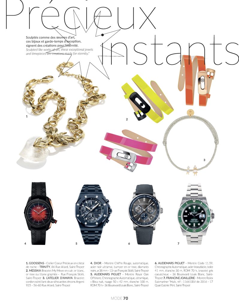 Joaillerie Horlogerie juillet 2025