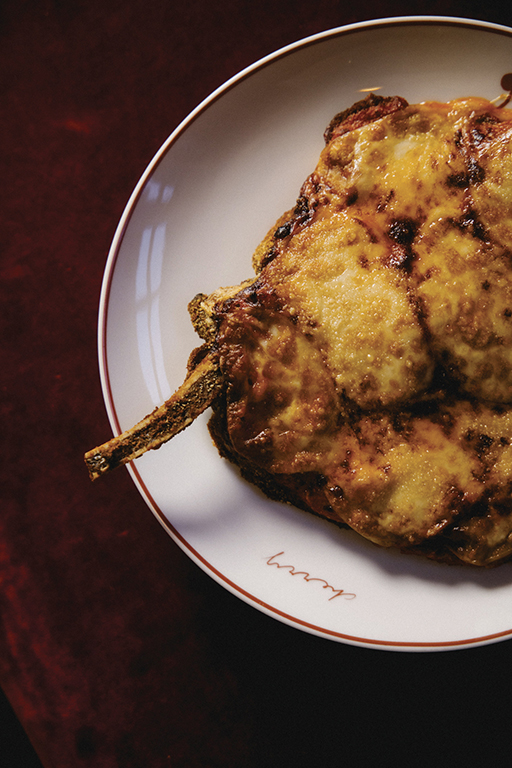 Milanaise de veau gratinée par CHERRY