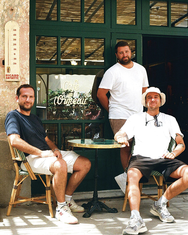 L’élan d’un trio visionnaire INDIE GROUP : Vincent Luftman, Raphaël Blanc & Tobias Chaix