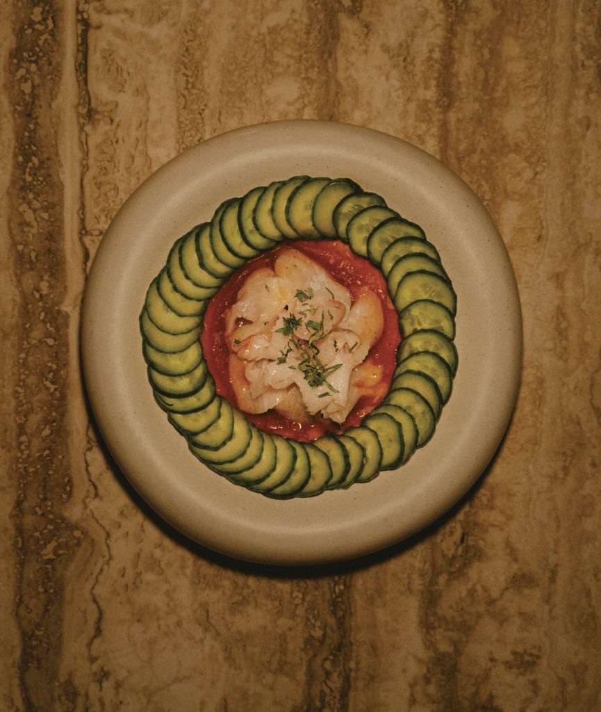 Yellowtail Red Aguachile  par PABLÕ
