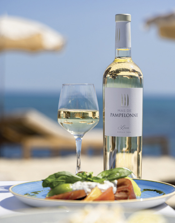 Vin blanc d’élégance