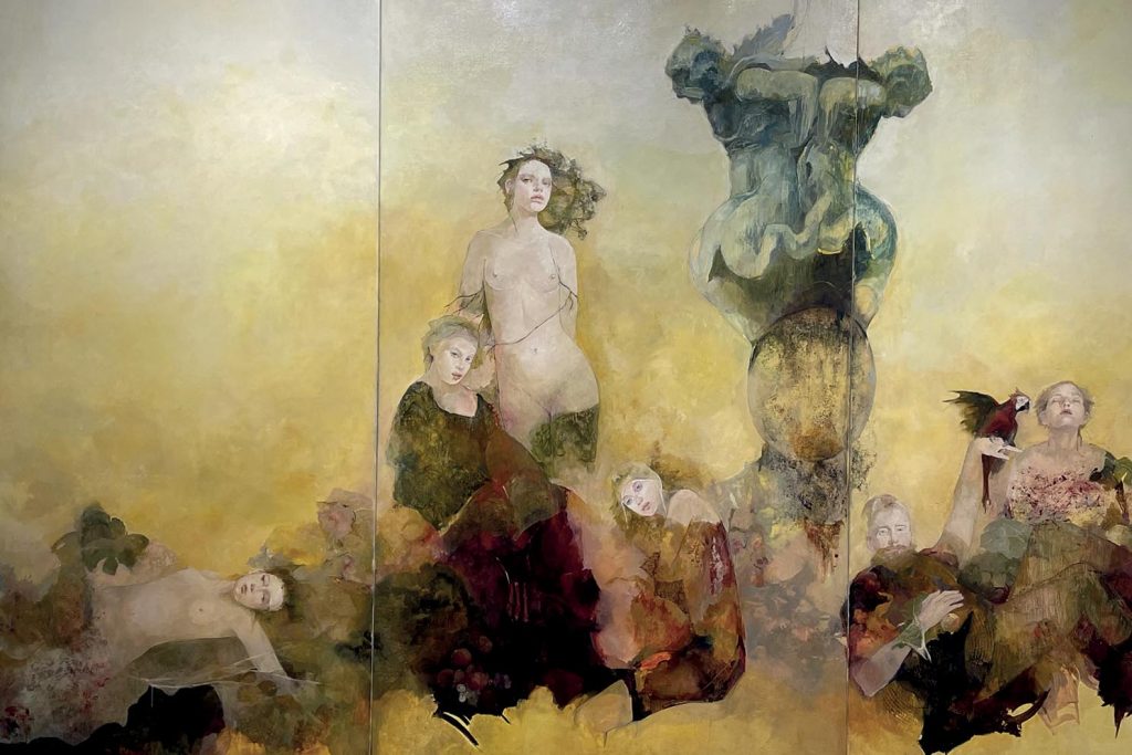 Galerie Calderone : L’énergie de la figuration contemporaine à Saint-Tropez