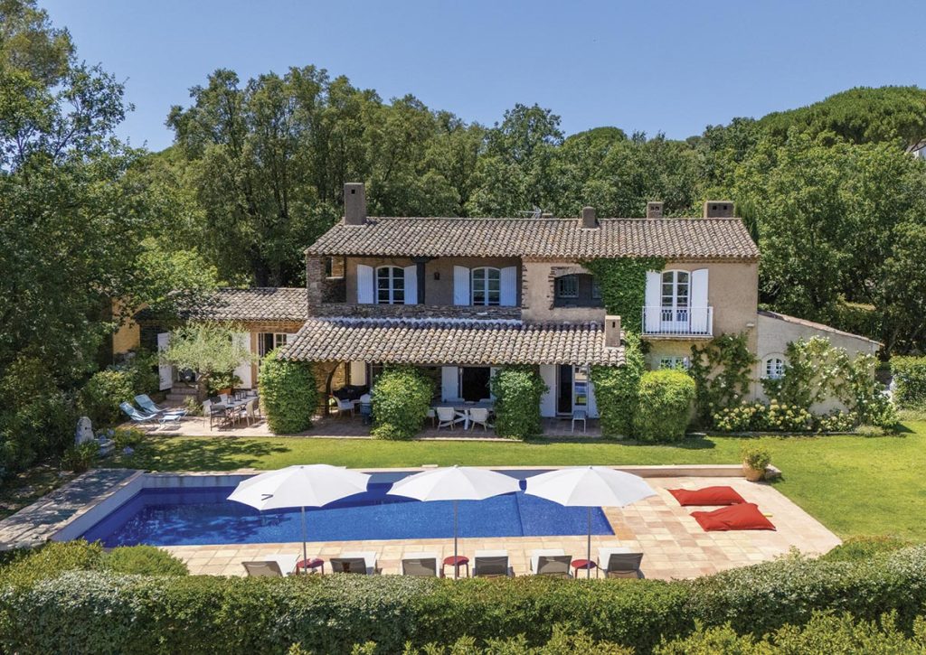 à la vente, FOR SALE  PRORIETE PROVENÇALE EN PIERRE VUE MER GRIMAUD
